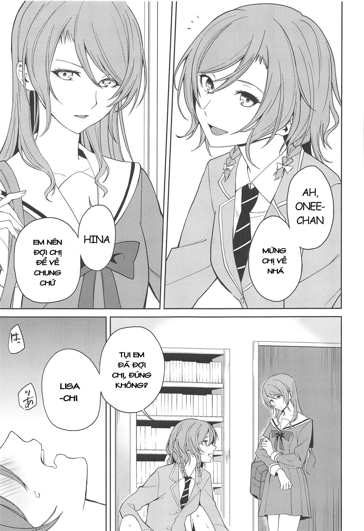 HentaiVN.net - Ảnh 1 - Sayo Lisa Hina Ecchi Bon (BanG Dream!) - Oneshot