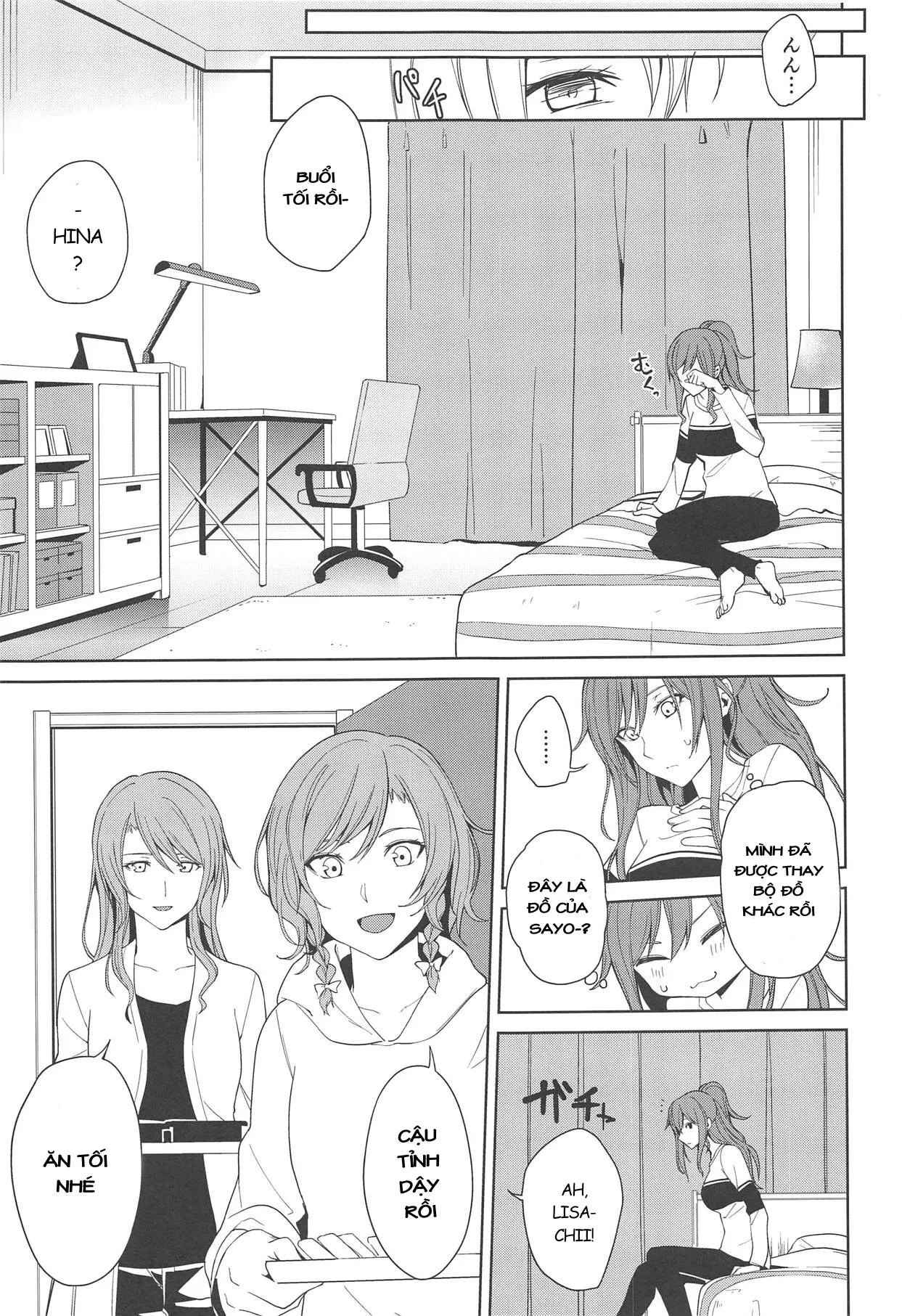 HentaiVN.net - Ảnh 9 - Sayo Lisa Hina Ecchi Bon (BanG Dream!) - Oneshot