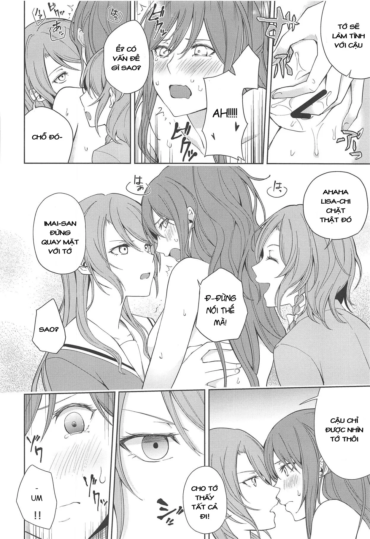 HentaiVN.net - Ảnh 4 - Sayo Lisa Hina Ecchi Bon (BanG Dream!) - Oneshot