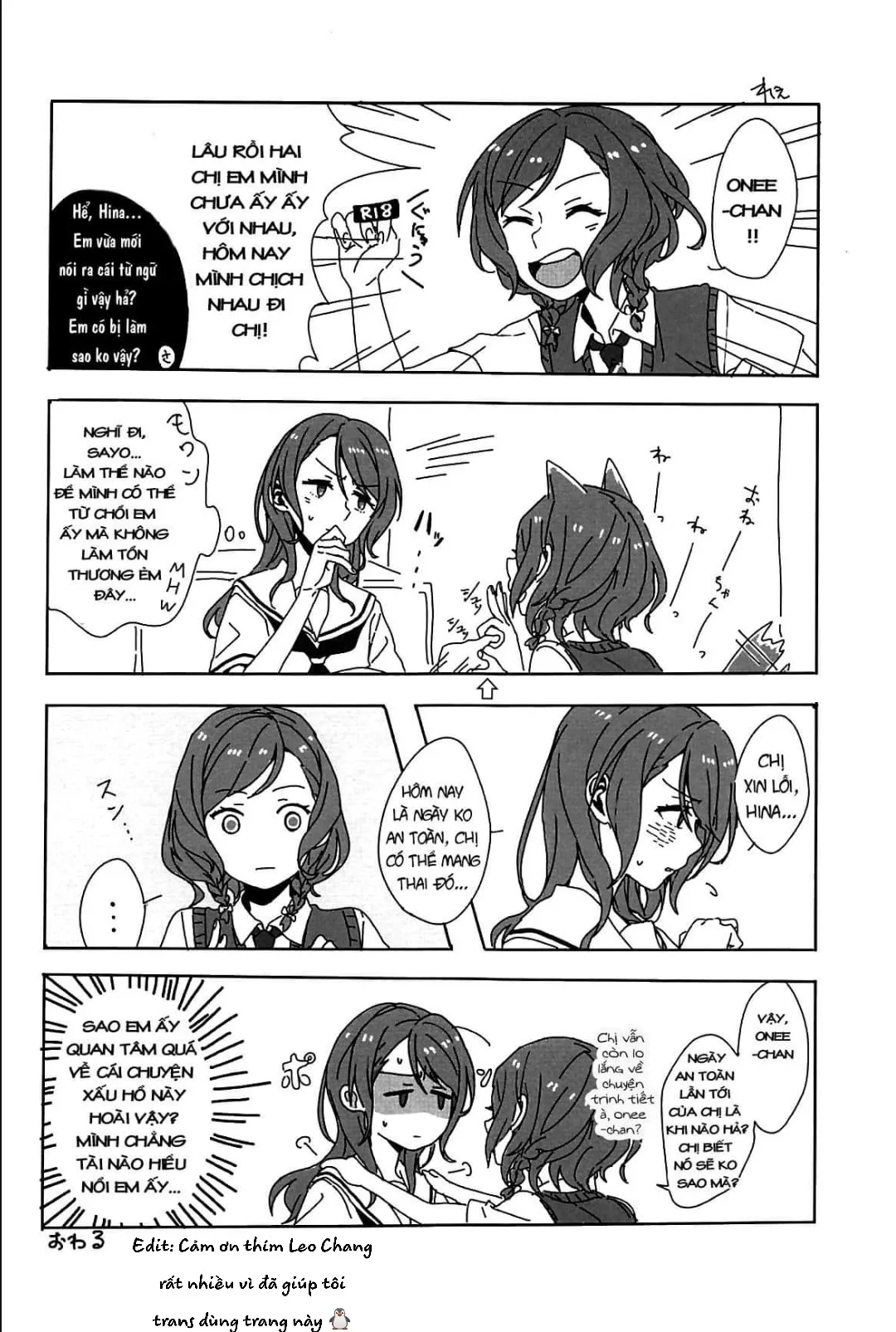 HentaiVN.net - Ảnh 28 - Our Love (BanG Dream!) [Kimi no Koi wa Watashi no Koi] - Oneshot