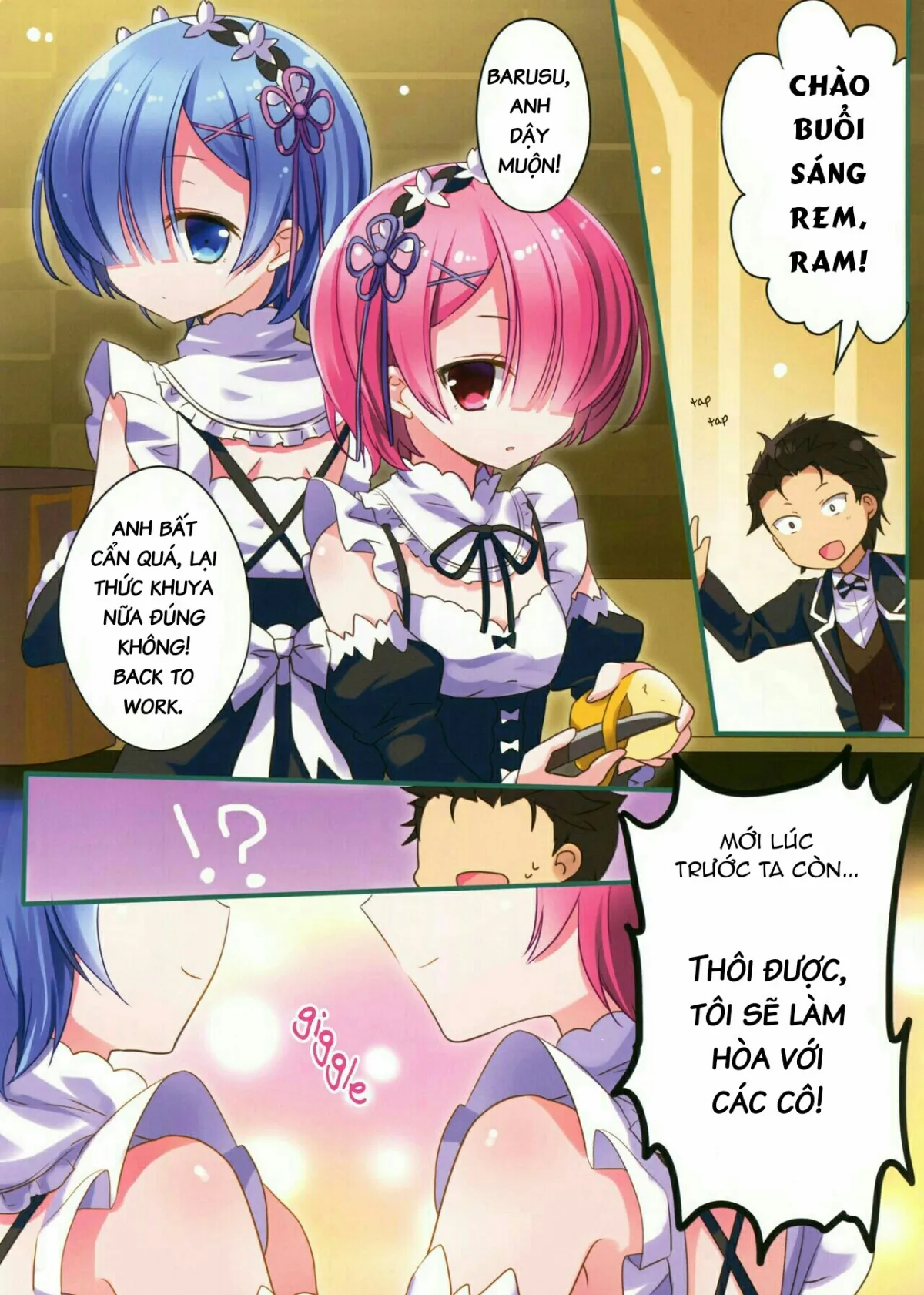 HentaiVN.net - Ảnh 9 - Nhiệm vụ của maid! ( Re:Zero Kara Hajimeru Isekai Seikatsu) [Maid no Oshigoto; Maid's Duty] - Oneshot