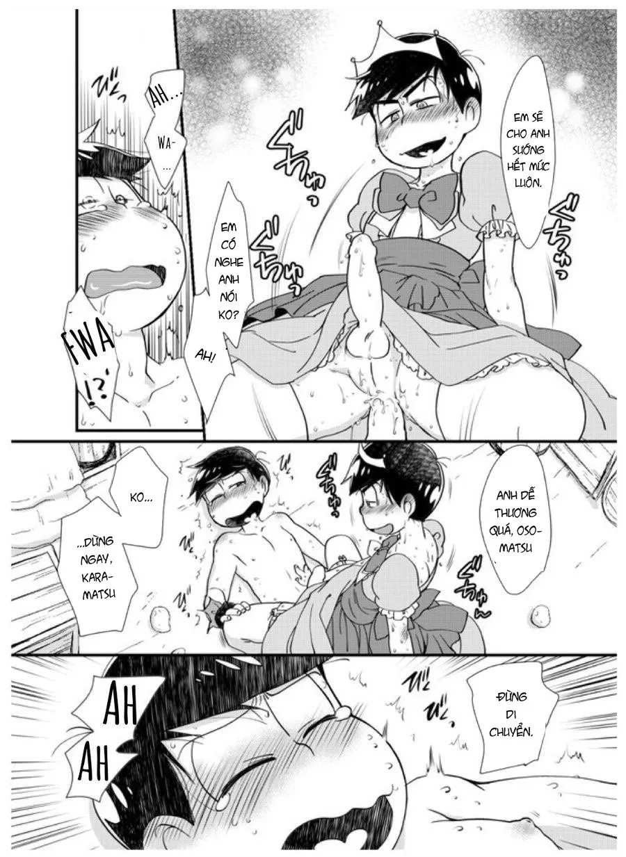 HentaiVN.net - Ảnh 10 - Hoàng tử mau chạy đi [Prince! Hurry and Run!] - Oneshot