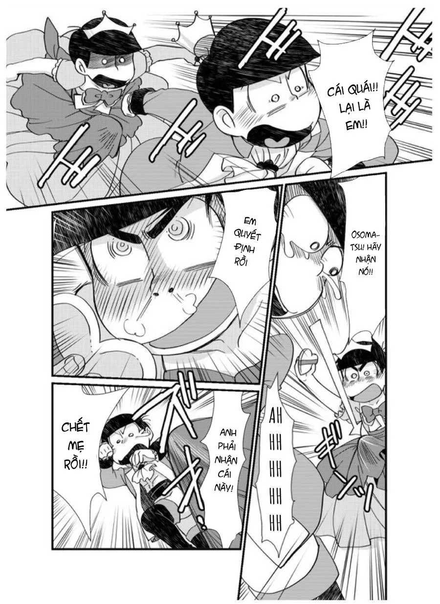 HentaiVN.net - Ảnh 5 - Hoàng tử mau chạy đi [Prince! Hurry and Run!] - Oneshot
