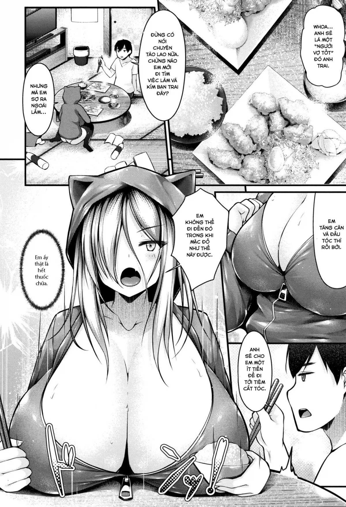 HentaiVN.net - Ảnh 6 - Sis-pai Heaven! - Chap 1