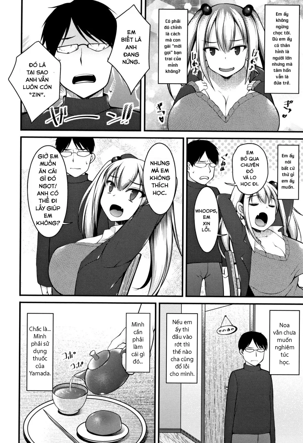 HentaiVN.net - Ảnh 8 - Sis-pai Heaven! - Chap 2