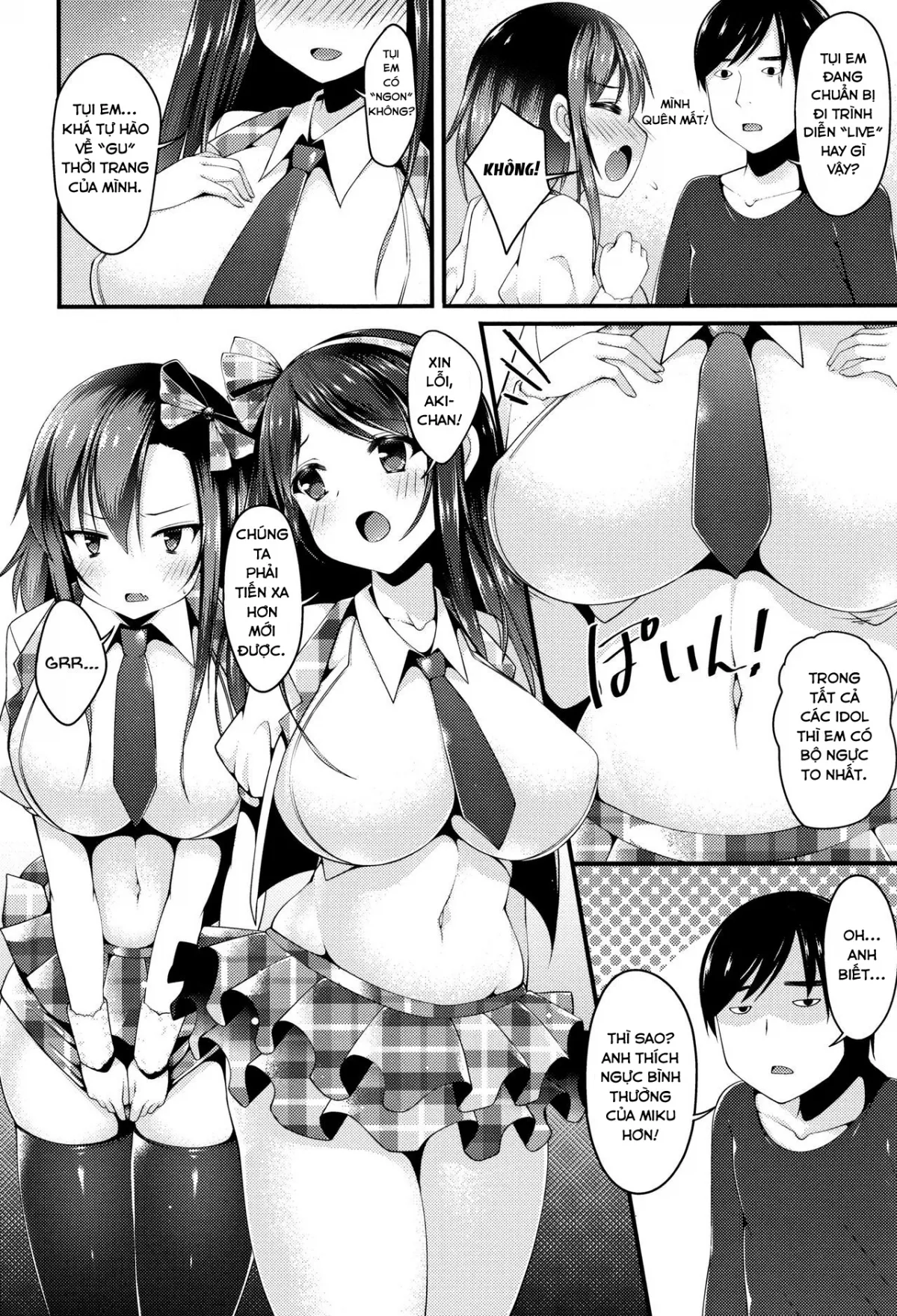 HentaiVN.net - Ảnh 10 - Sis-pai Heaven! - Chap 3