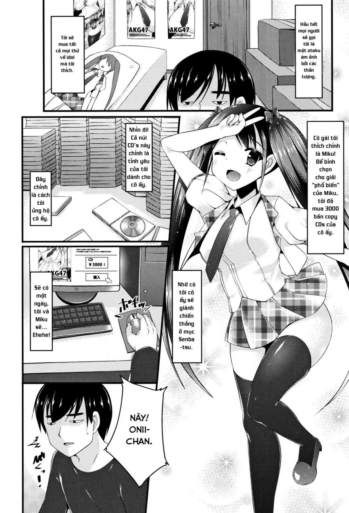 HentaiVN.net - Ảnh 4 - Sis-pai Heaven! - Chap 3