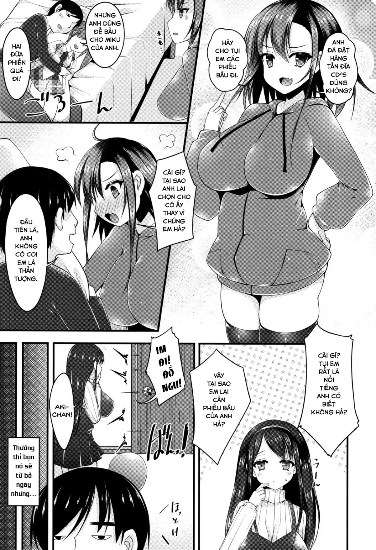 HentaiVN.net - Ảnh 7 - Sis-pai Heaven! - Chap 3