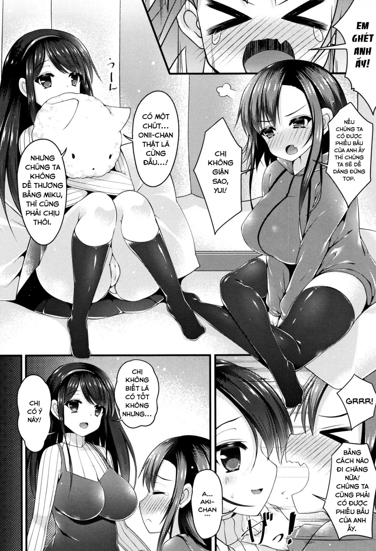 HentaiVN.net - Ảnh 8 - Sis-pai Heaven! - Chap 3
