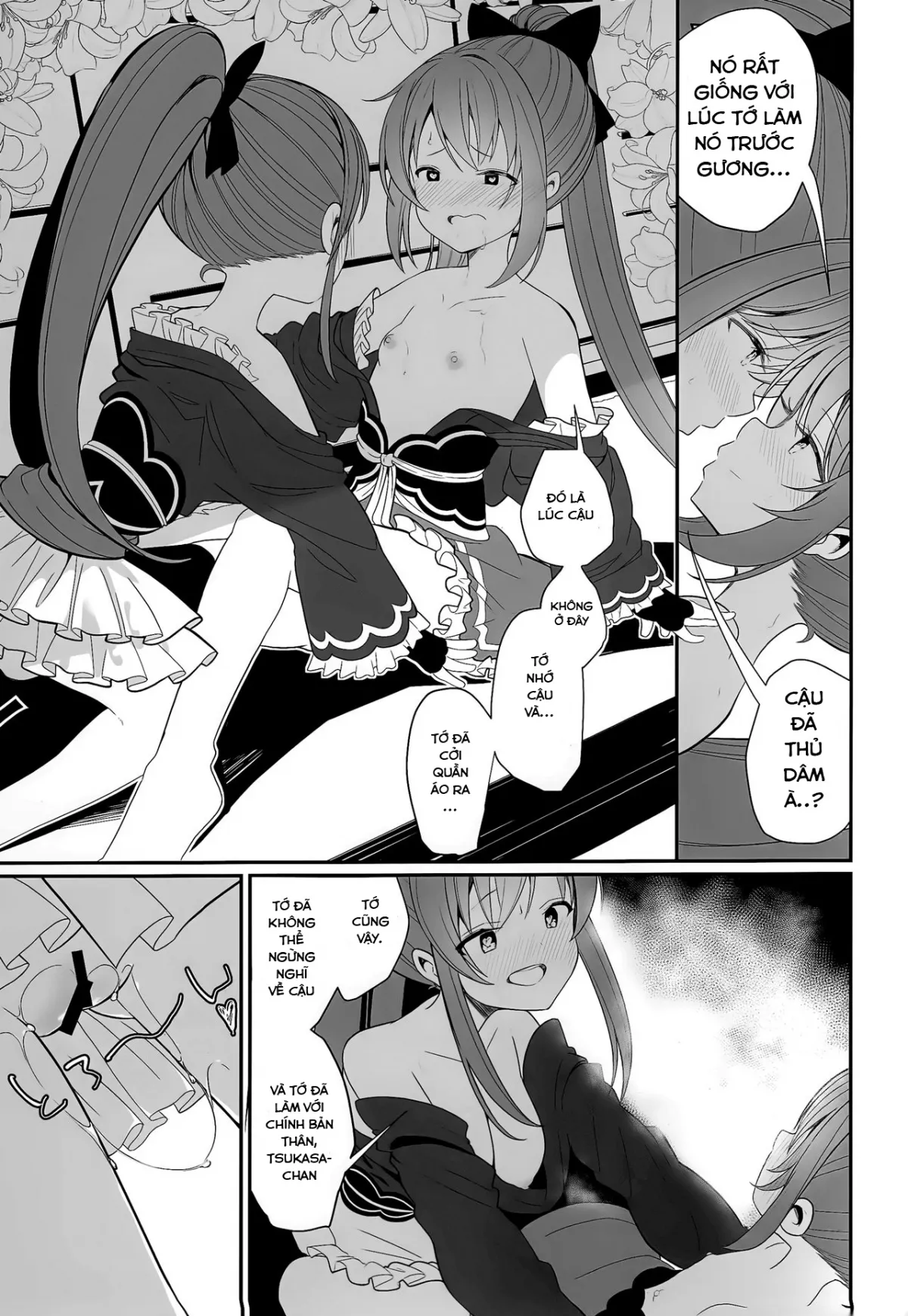 HentaiVN.net - Ảnh 14 - Tuần trăng mật của Doppelganger [Doppelganger’s Honeymoon; Doppelganger no Mitsugetsu] - Oneshot