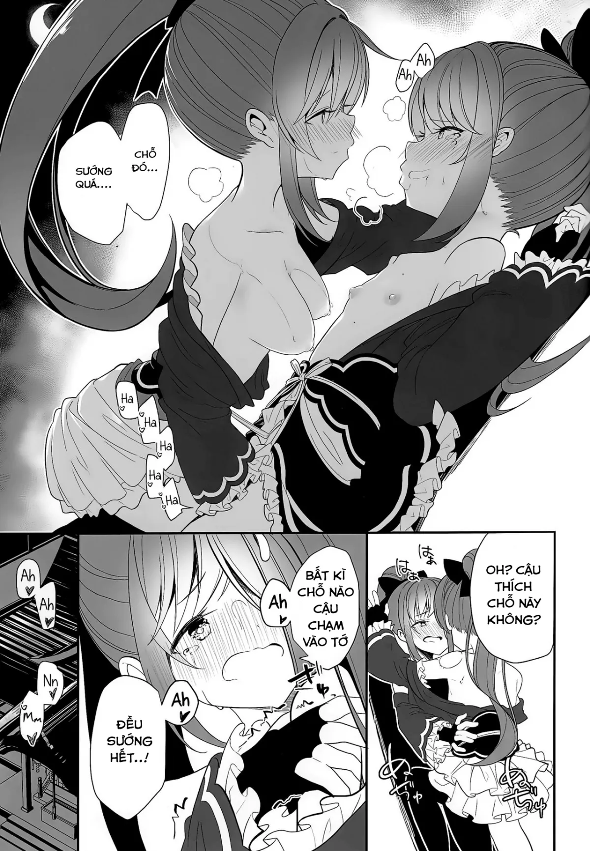 HentaiVN.net - Ảnh 16 - Tuần trăng mật của Doppelganger [Doppelganger’s Honeymoon; Doppelganger no Mitsugetsu] - Oneshot