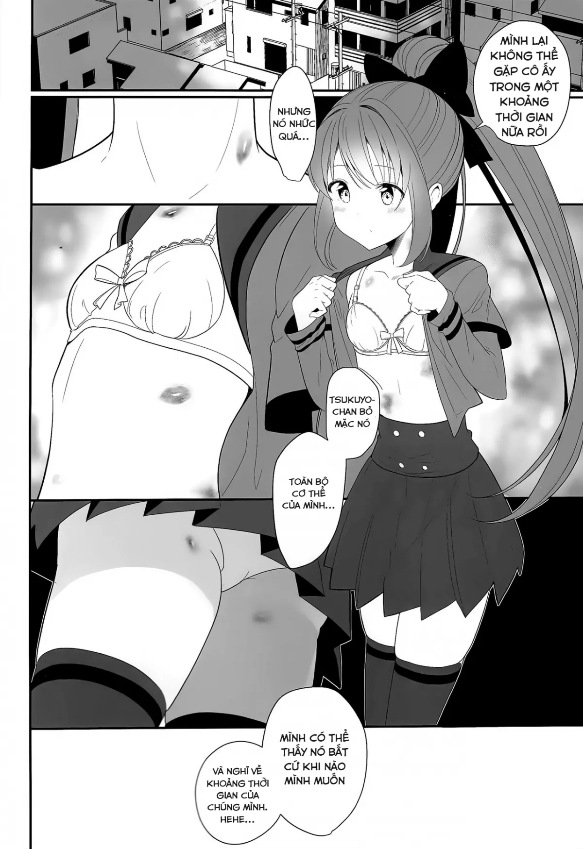 HentaiVN.net - Ảnh 23 - Tuần trăng mật của Doppelganger [Doppelganger’s Honeymoon; Doppelganger no Mitsugetsu] - Oneshot