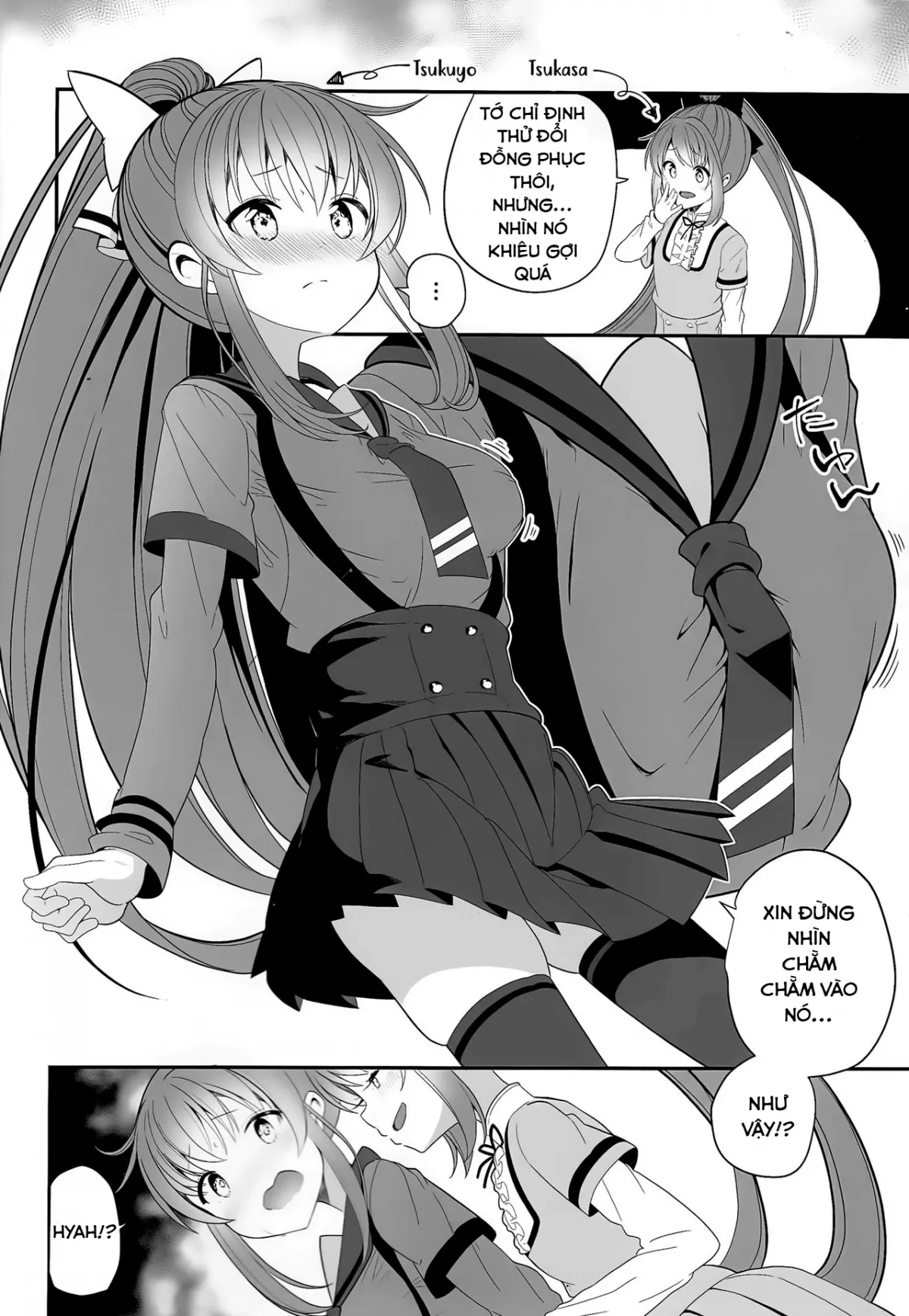 HentaiVN.net - Ảnh 25 - Tuần trăng mật của Doppelganger [Doppelganger’s Honeymoon; Doppelganger no Mitsugetsu] - Oneshot
