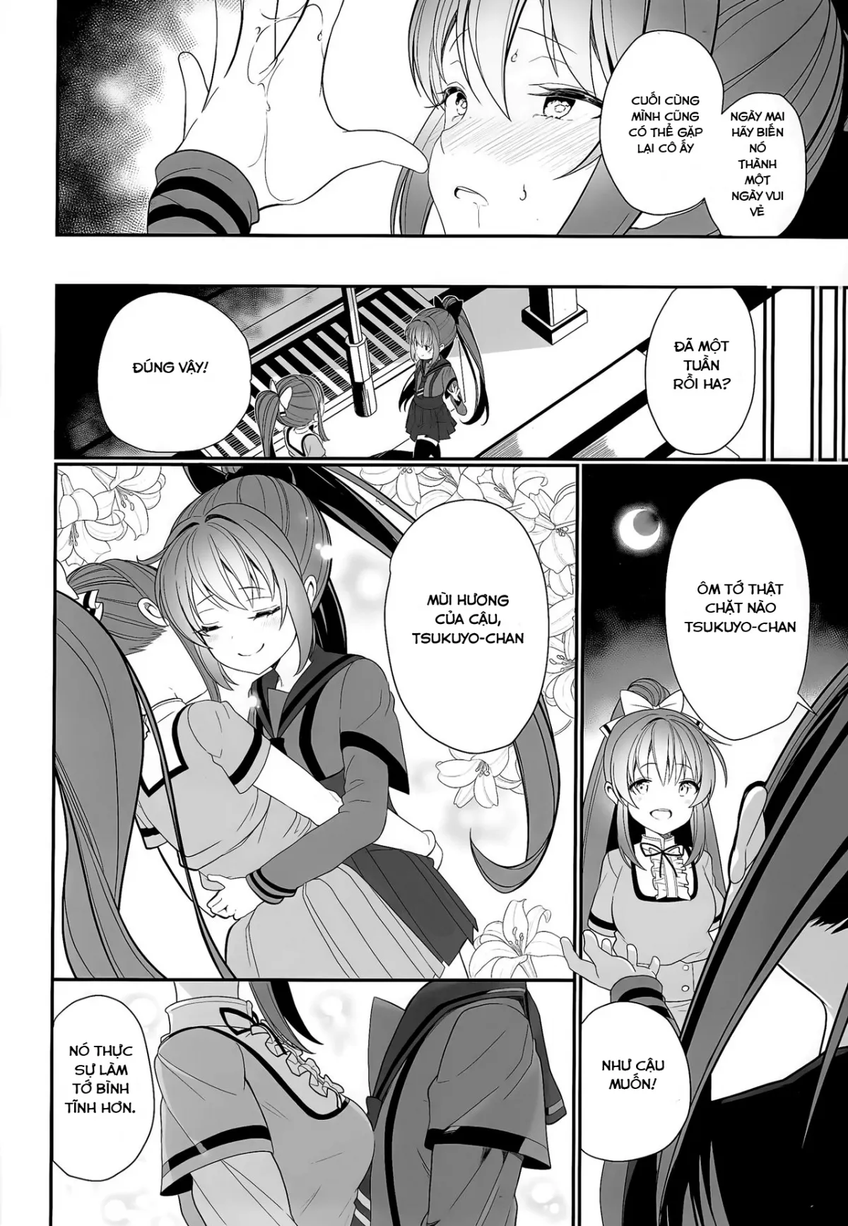 HentaiVN.net - Ảnh 5 - Tuần trăng mật của Doppelganger [Doppelganger’s Honeymoon; Doppelganger no Mitsugetsu] - Oneshot