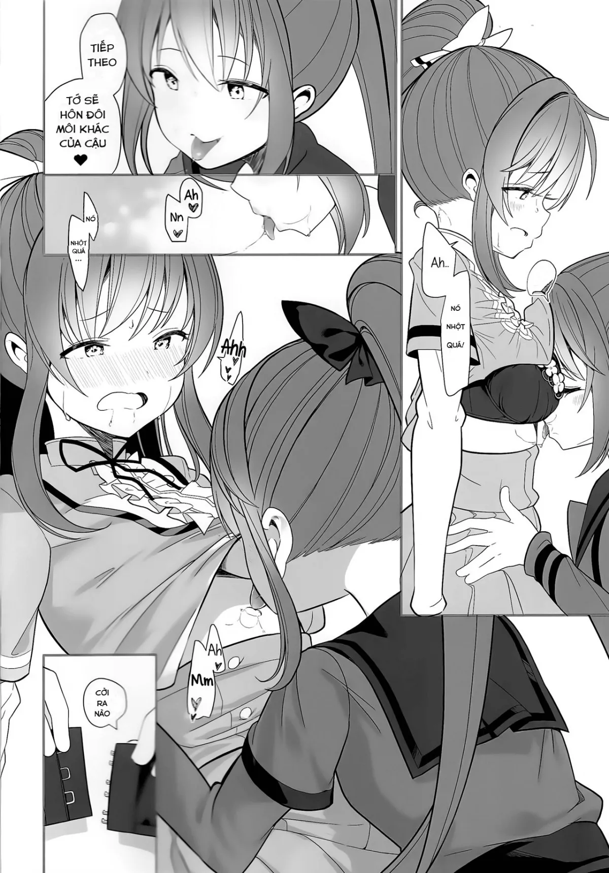HentaiVN.net - Ảnh 7 - Tuần trăng mật của Doppelganger [Doppelganger’s Honeymoon; Doppelganger no Mitsugetsu] - Oneshot
