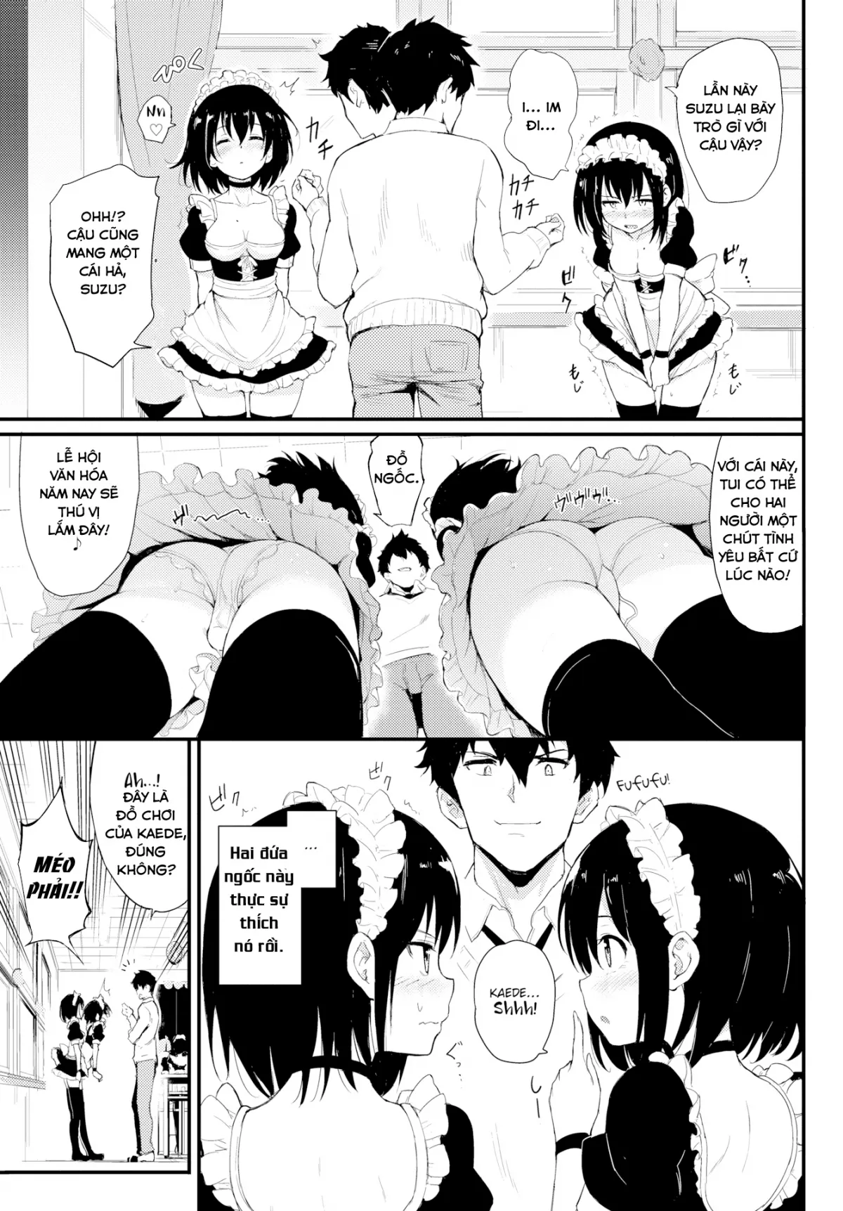 HentaiVN.net - Ảnh 3 - Kaede xSuzu 2 - Oneshot