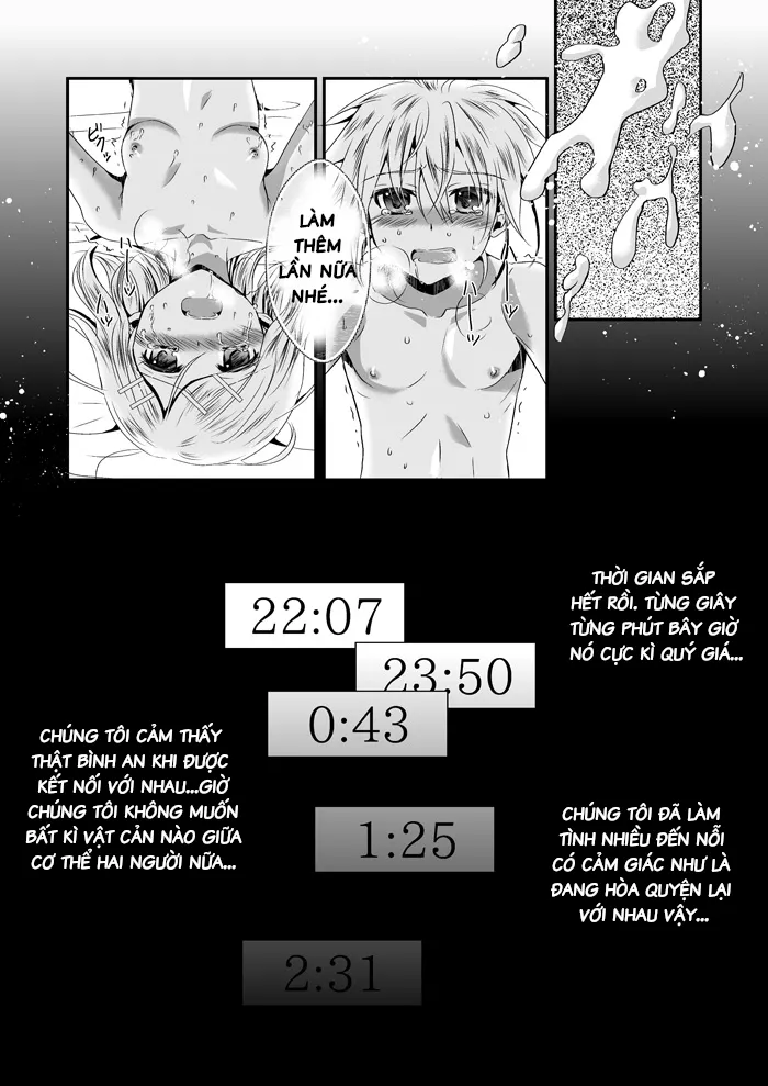HentaiVN.net - Ảnh 11 - Hôm Nay...Thế Giới Sẽ Tồn Tại Mãi Mãi! [Tonight, with the World Ending Tomorrow] - Forever...