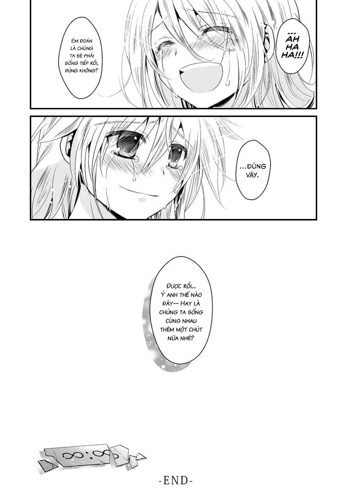 HentaiVN.net - Ảnh 17 - Đêm nay, dù cho ngày mai là tận thế (Vocaloid) [Tonight, with the World Ending Tomorrow] - Oneshot