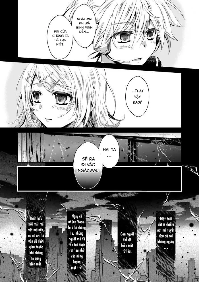 HentaiVN.net - Ảnh 4 - Đêm nay, dù cho ngày mai là tận thế (Vocaloid) [Tonight, with the World Ending Tomorrow] - Oneshot