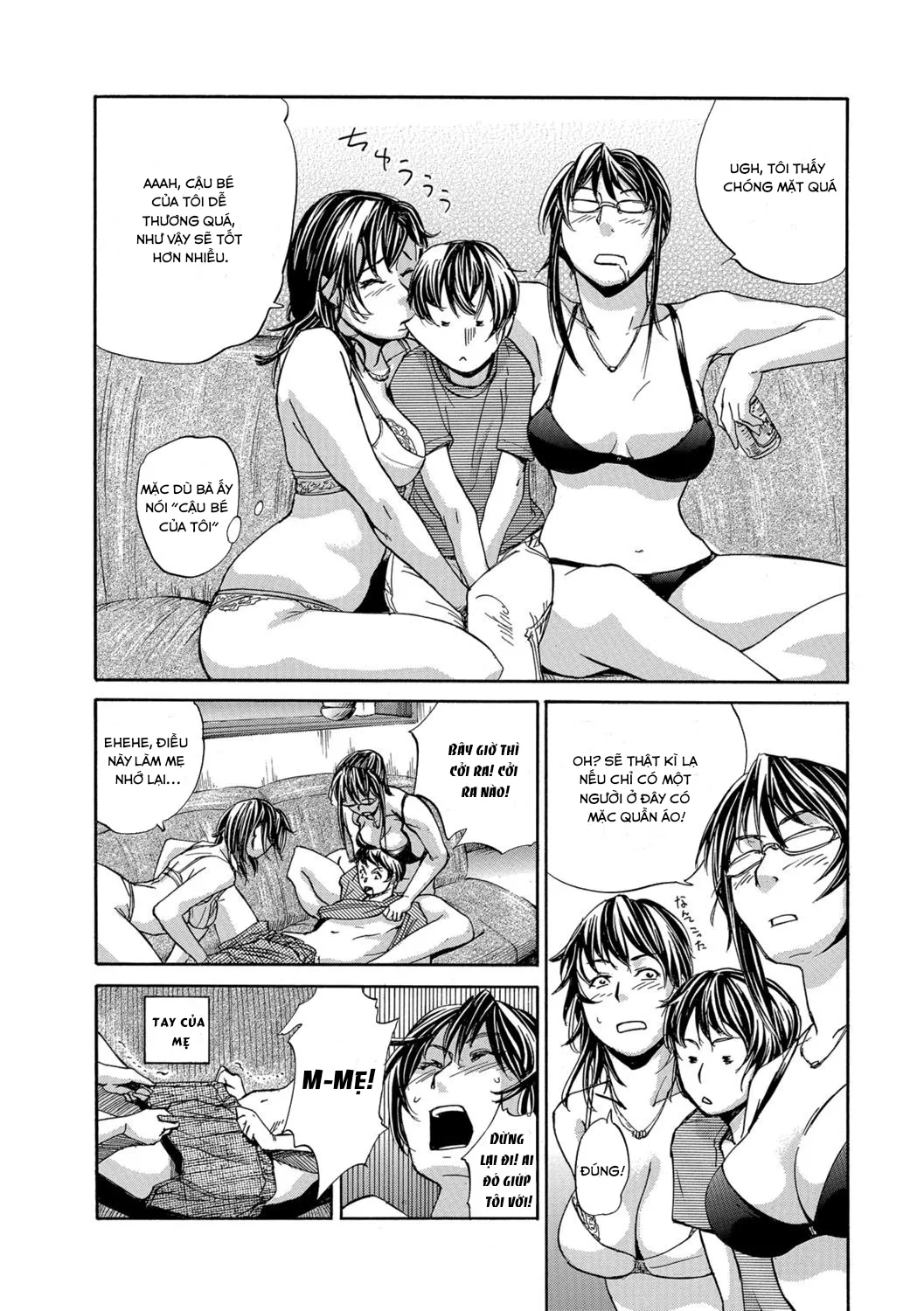 HentaiVN.net - Ảnh 7 - Okaa-san Houimou - Twin Mother Encirclement? [[Edo Shigezu] Oka-san Houimou - Twin Mother Encirclement? (Web Comic Toutetsu Vol. 9) [English][Amoskandy]] - Oneshot