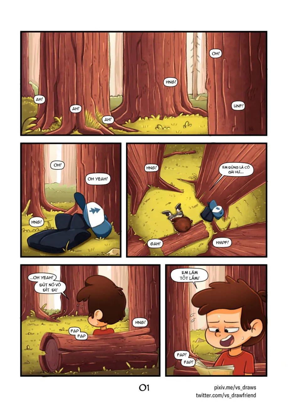 HentaiVN.net - Ảnh 3 - Bí mật trong rừng [Secret of the woods] - Oneshot [Full Color Uncen]