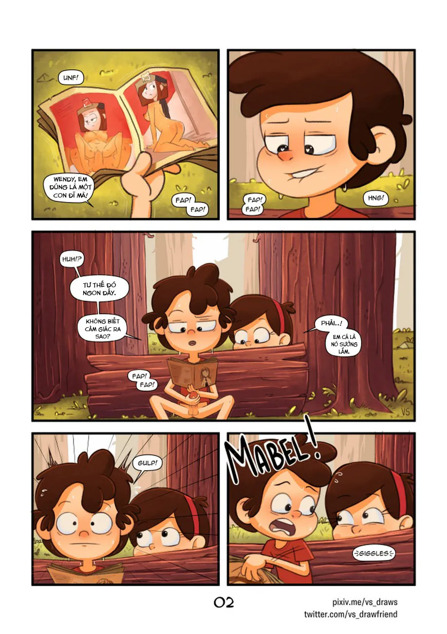 HentaiVN.net - Ảnh 4 - Bí mật trong rừng [Secret of the woods] - Oneshot [Full Color Uncen]