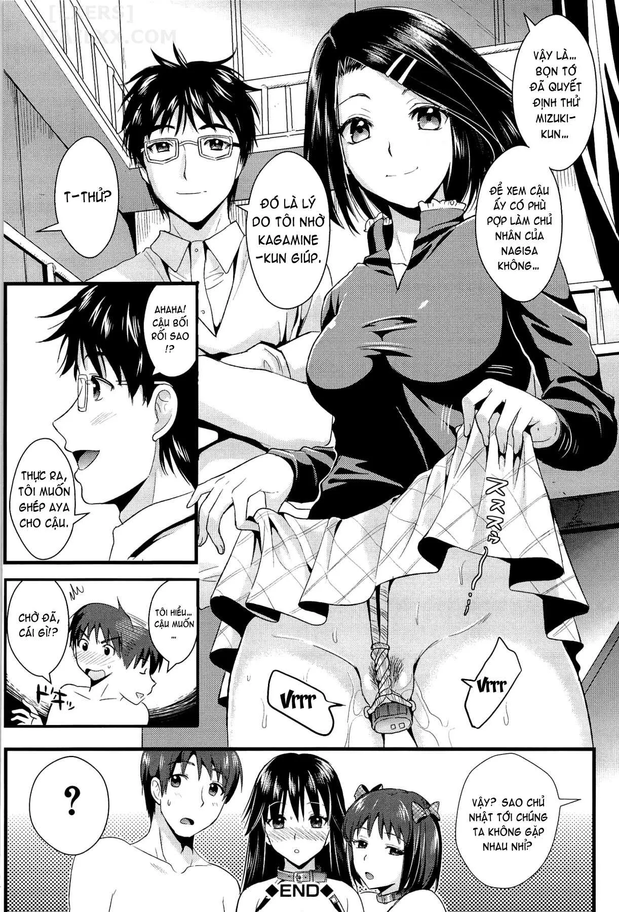 HentaiVN.net - Ảnh 46 - Boku to Kanojo no Shujuu Kankei [僕と彼女の主従関係] - Chap 2