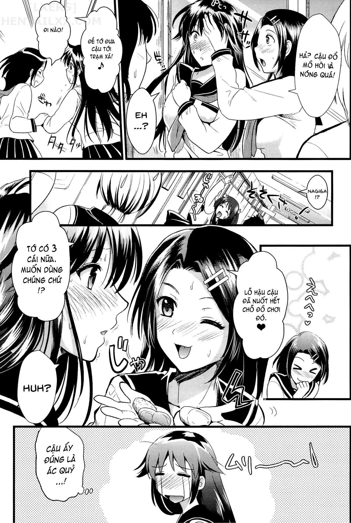 HentaiVN.net - Ảnh 26 - Boku to Kanojo no Shujuu Kankei [僕と彼女の主従関係] - Chap 3