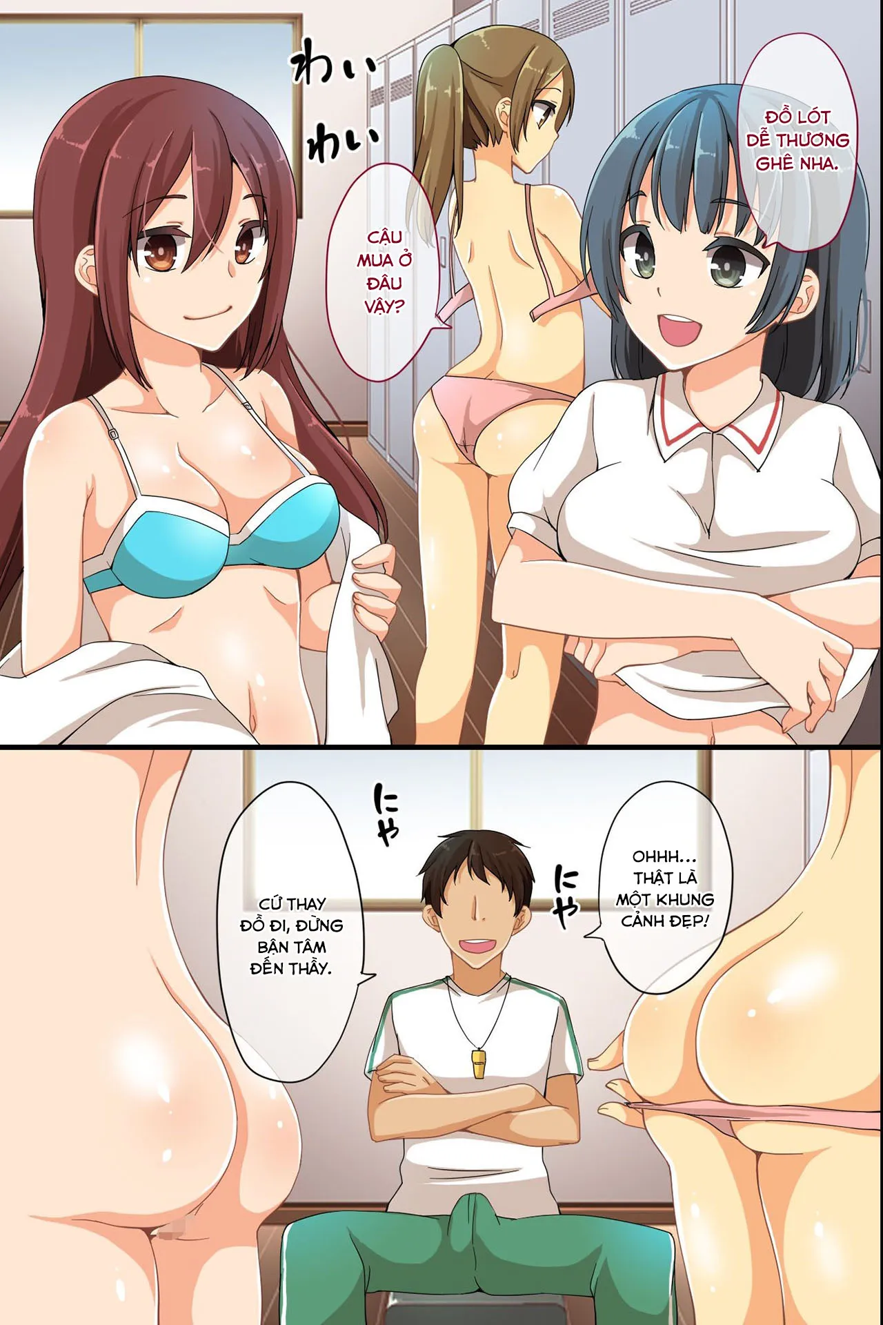 HentaiVN.net - Ảnh 6 - Joushiki Henkan Whistle - Minna no Joushiki o Kaete Shimaeba Ecchi na Koto o Yaritai Houdai [Common Sense Changing Whistle] - Chap 1