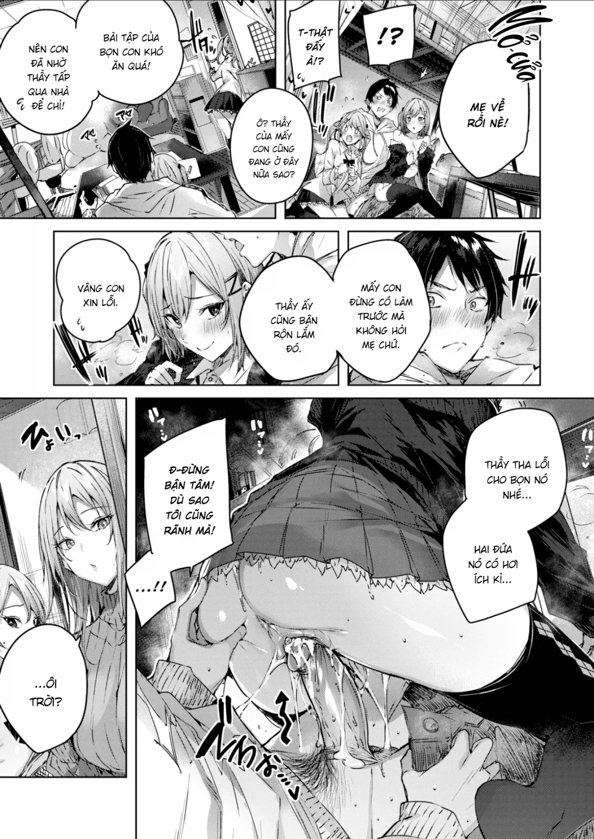 HentaiVN.net - Ảnh 11 - Chị Em Phiền Phức [Pestering Twins] - Oneshot
