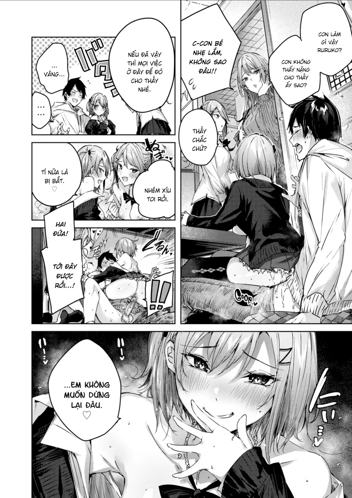 HentaiVN.net - Ảnh 12 - Chị Em Phiền Phức [Pestering Twins] - Oneshot