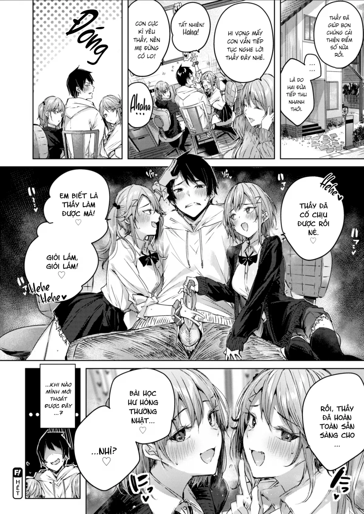 HentaiVN.net - Ảnh 20 - Chị Em Phiền Phức [Pestering Twins] - Oneshot