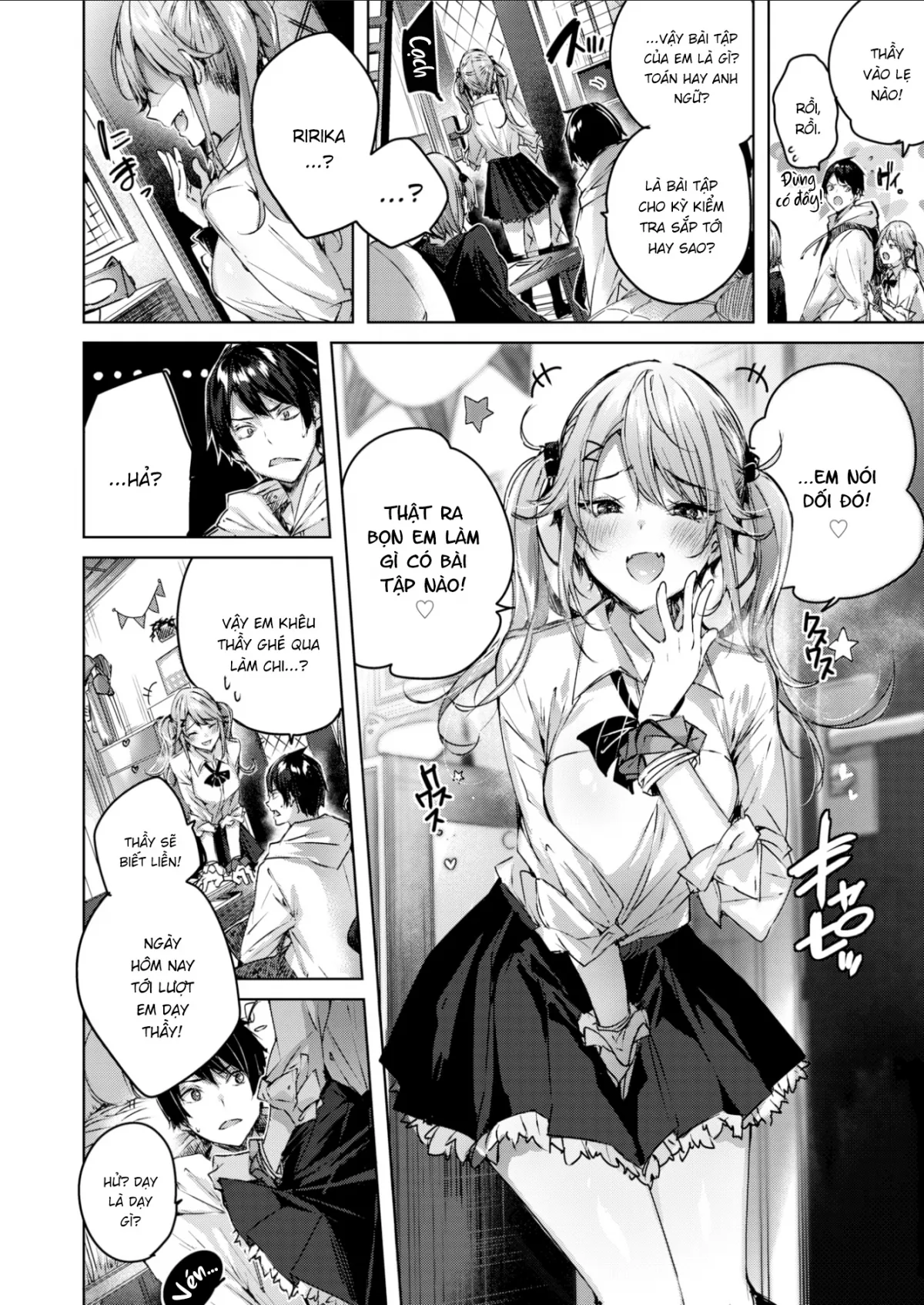 HentaiVN.net - Ảnh 4 - Chị Em Phiền Phức [Pestering Twins] - Oneshot