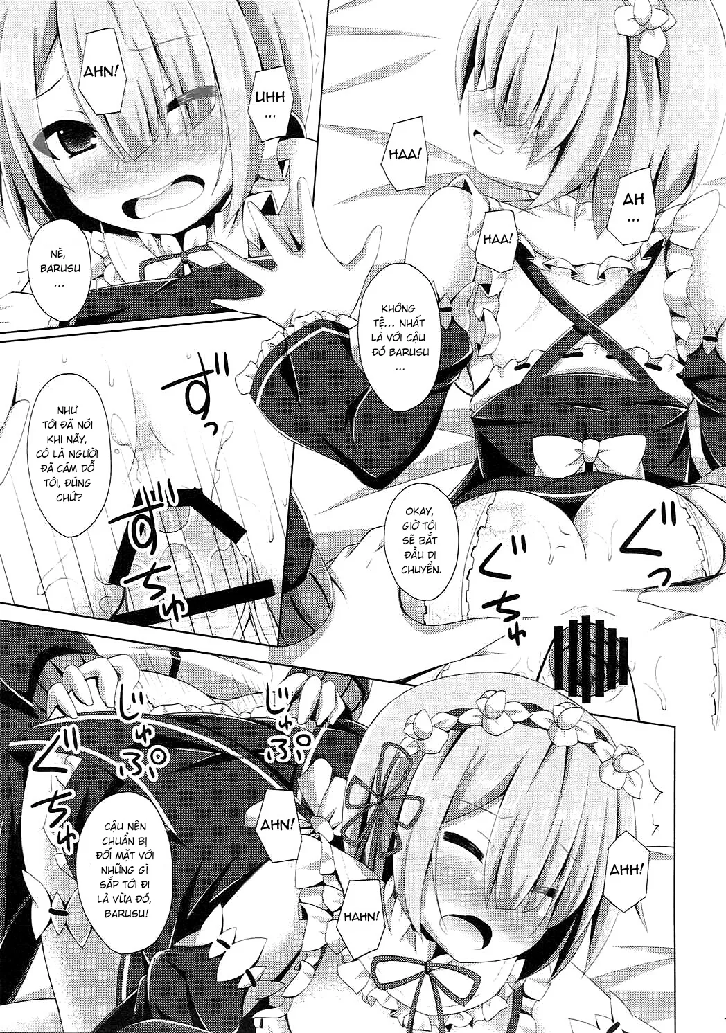 HentaiVN.net - Ảnh 12 - A Subaru-kun Ecchi Shimasu? Chotto Barusu Nani Jiro Jiro Miten no yo (Re:Zero Kara Hajimeru Isekai Seikatsu) - Oneshot