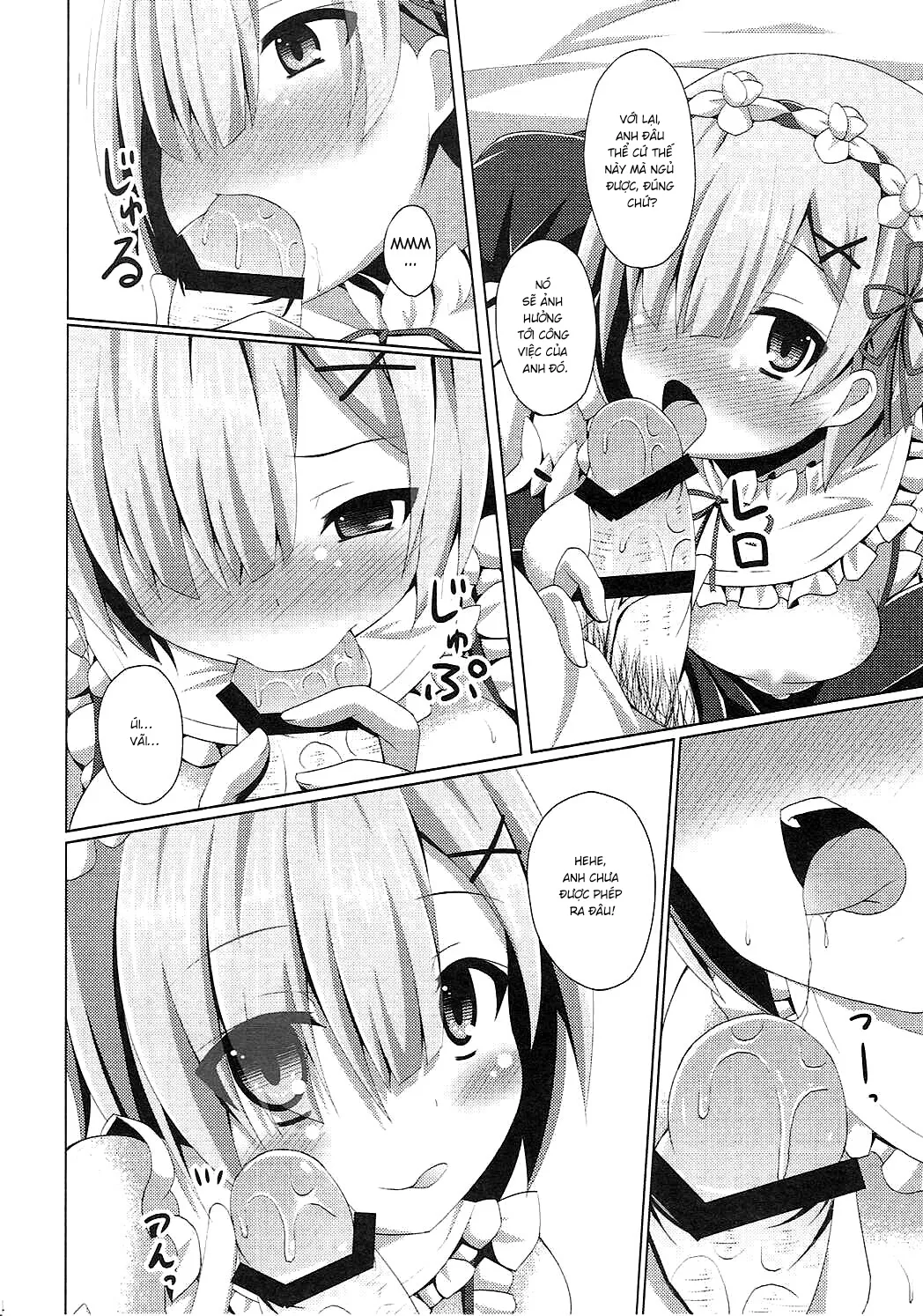 HentaiVN.net - Ảnh 3 - A Subaru-kun Ecchi Shimasu? Chotto Barusu Nani Jiro Jiro Miten no yo (Re:Zero Kara Hajimeru Isekai Seikatsu) - Oneshot