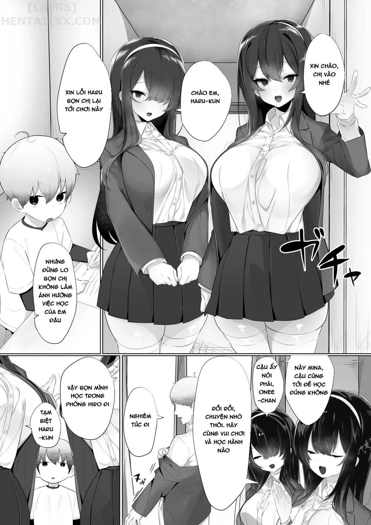 HentaiVN.net - Ảnh 5 - Haru-Kun To Odosare Futago - Oneshot
