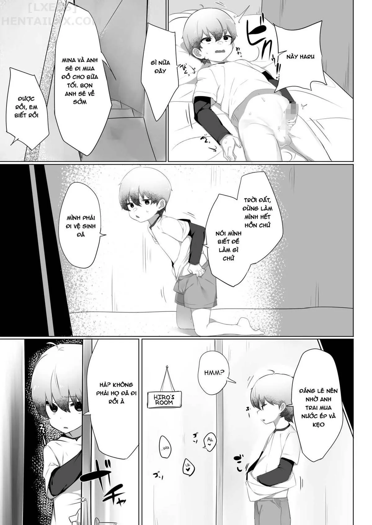 HentaiVN.net - Ảnh 7 - Haru-Kun To Odosare Futago - Oneshot