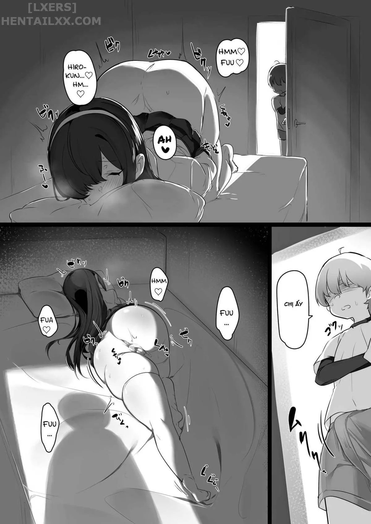 HentaiVN.net - Ảnh 8 - Haru-Kun To Odosare Futago - Oneshot