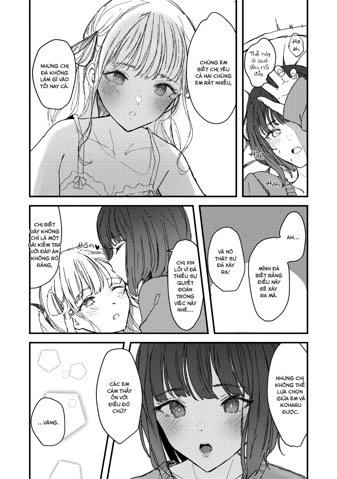 HentaiVN.net - Ảnh 14 - Twins Are Making Love to Me [Futago ni Aisareteimasu; 双子に愛されています] - Oneshot