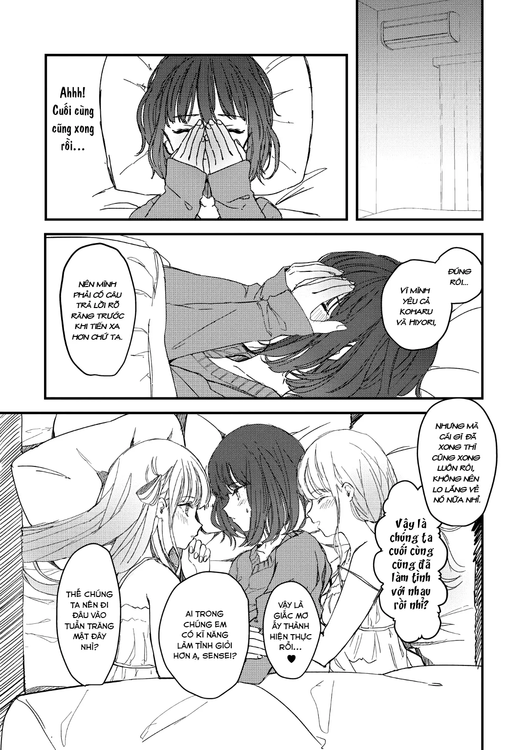 HentaiVN.net - Ảnh 17 - Twins Are Making Love to Me [Futago ni Aisareteimasu; 双子に愛されています] - Oneshot