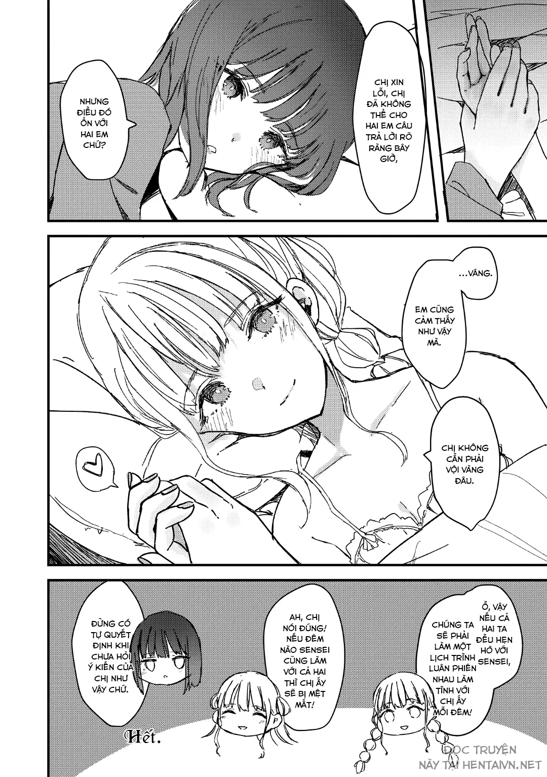 HentaiVN.net - Ảnh 18 - Twins Are Making Love to Me [Futago ni Aisareteimasu; 双子に愛されています] - Oneshot