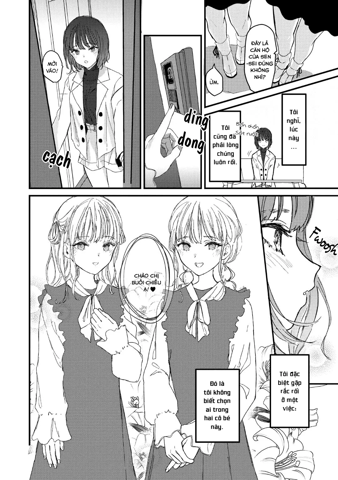 HentaiVN.net - Ảnh 4 - Twins Are Making Love to Me [Futago ni Aisareteimasu; 双子に愛されています] - Oneshot