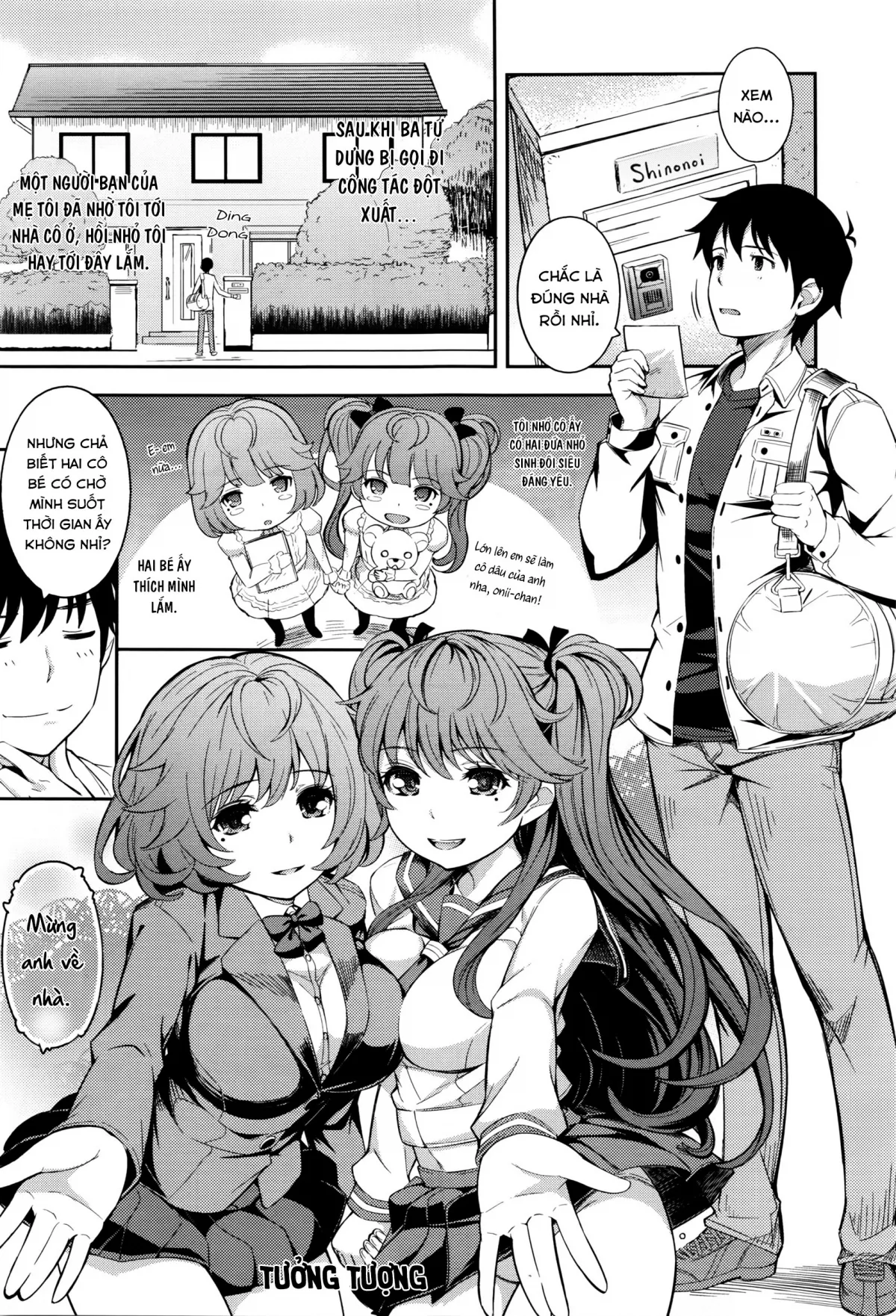 HentaiVN.net - Ảnh 5 - Twins ☆ Scramble - Chương 1