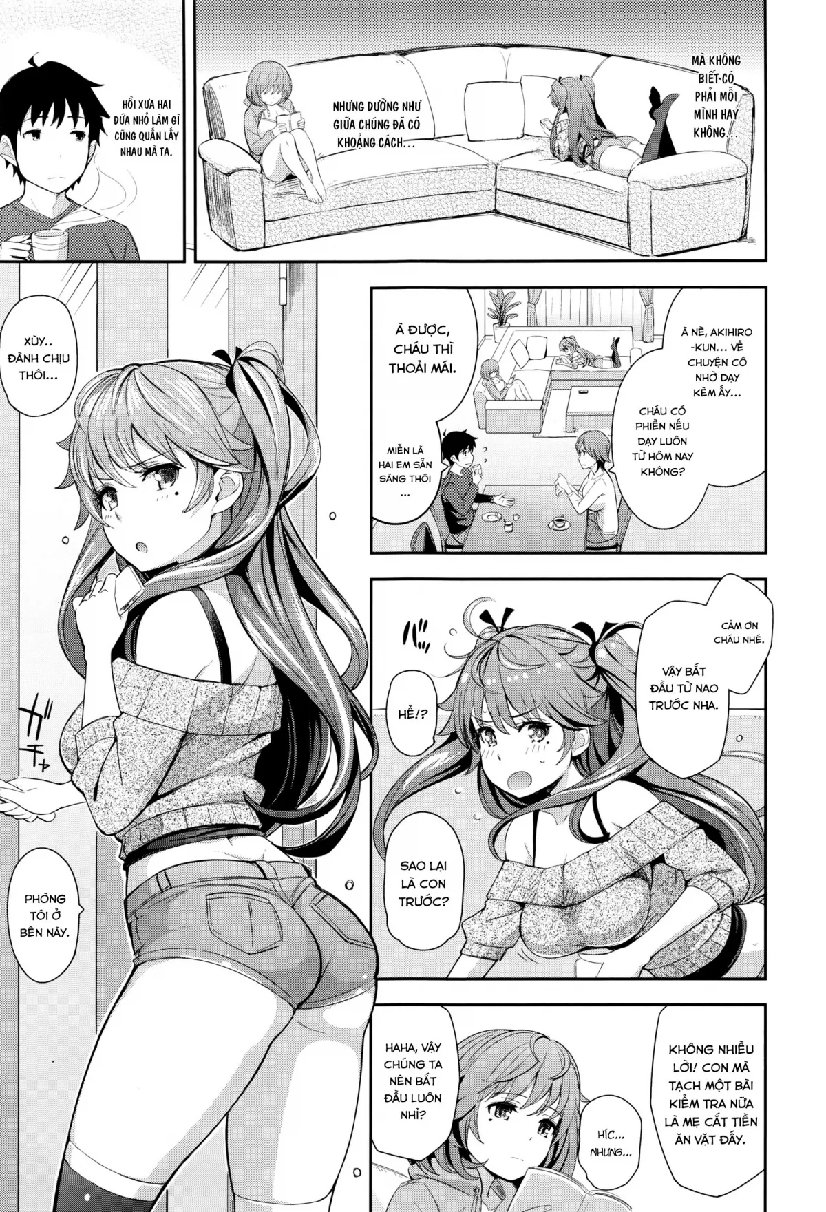 HentaiVN.net - Ảnh 7 - Twins ☆ Scramble - Chương 1