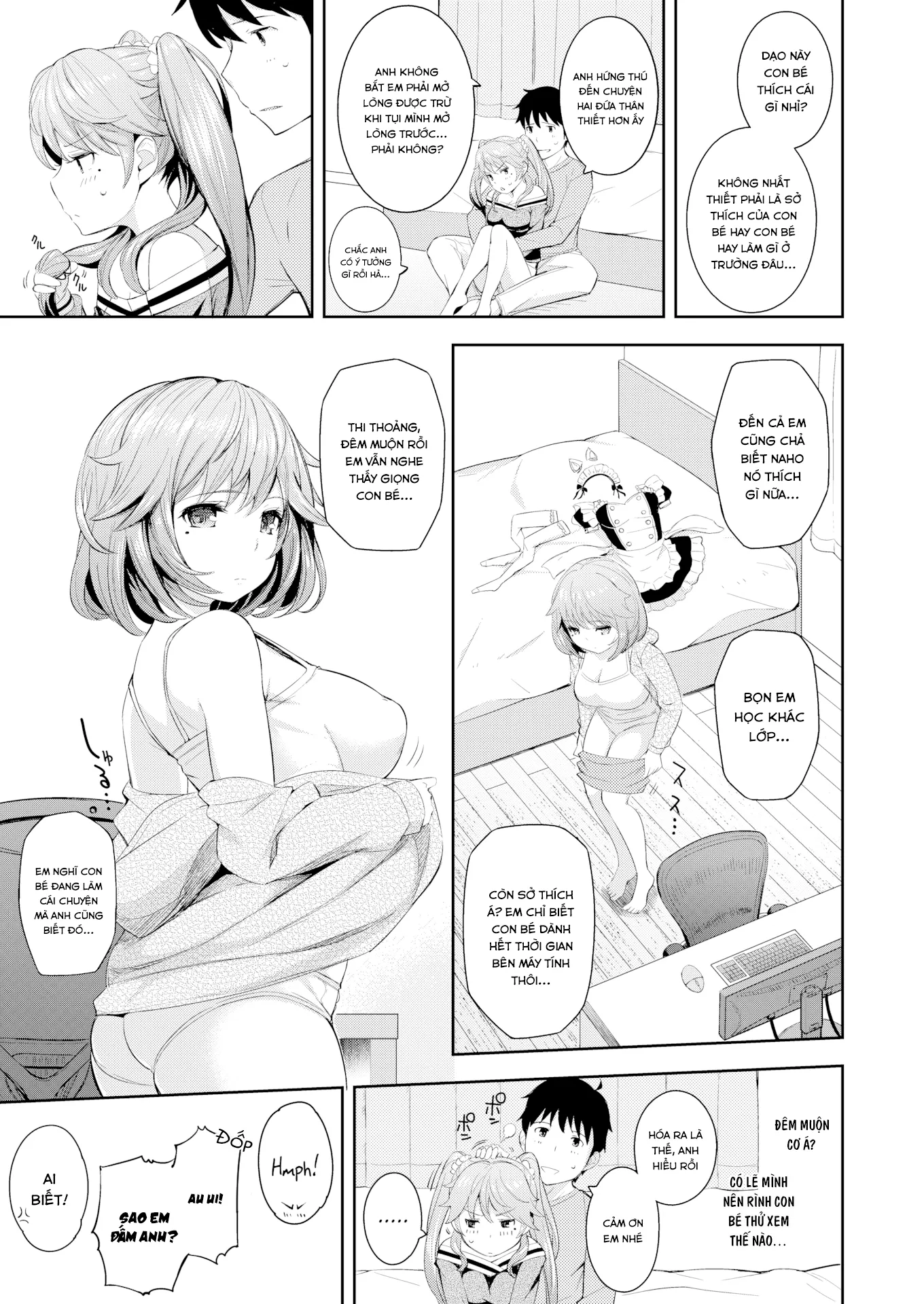 HentaiVN.net - Ảnh 5 - Twins ☆ Scramble - Chương 2