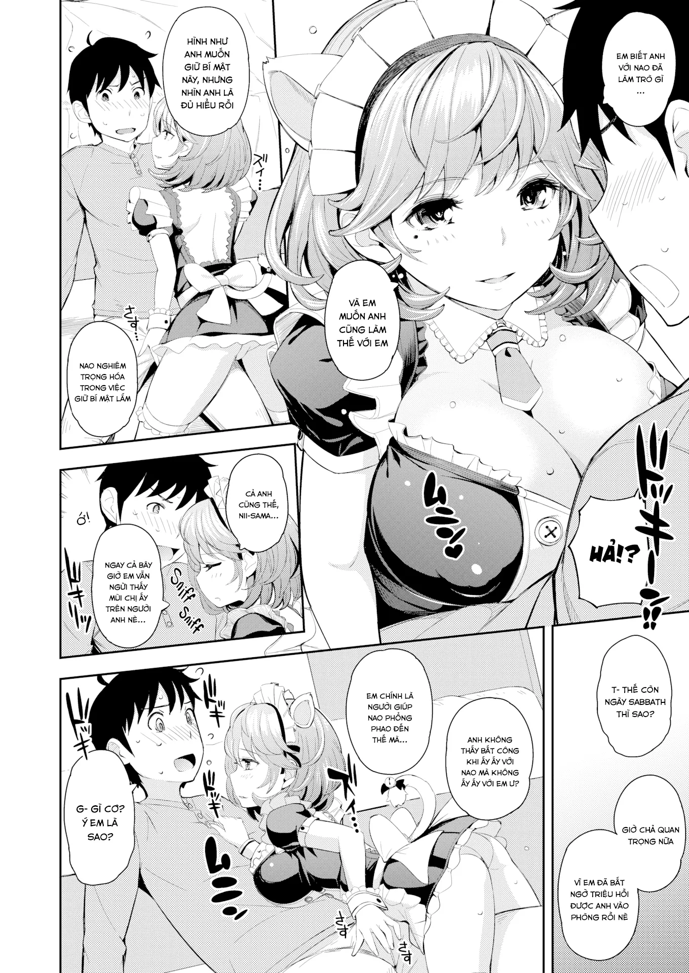 HentaiVN.net - Ảnh 8 - Twins ☆ Scramble - Chương 2