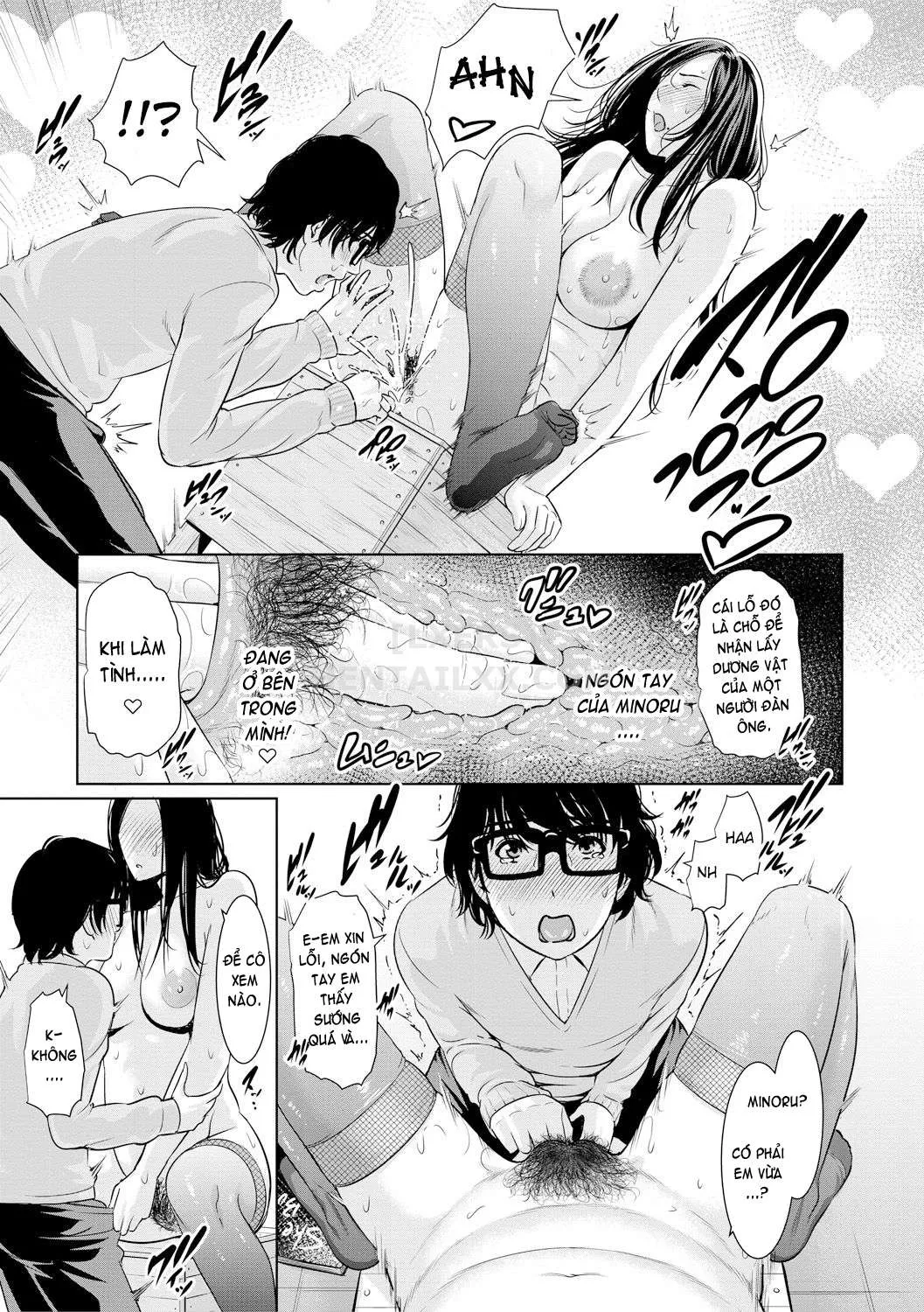 HentaiVN.net - Ảnh 25 - Sensei wa Seiyoku o Osaerarenai [Insatiably Lustful Teachers] - Chap 1 - Let me Sketch you!