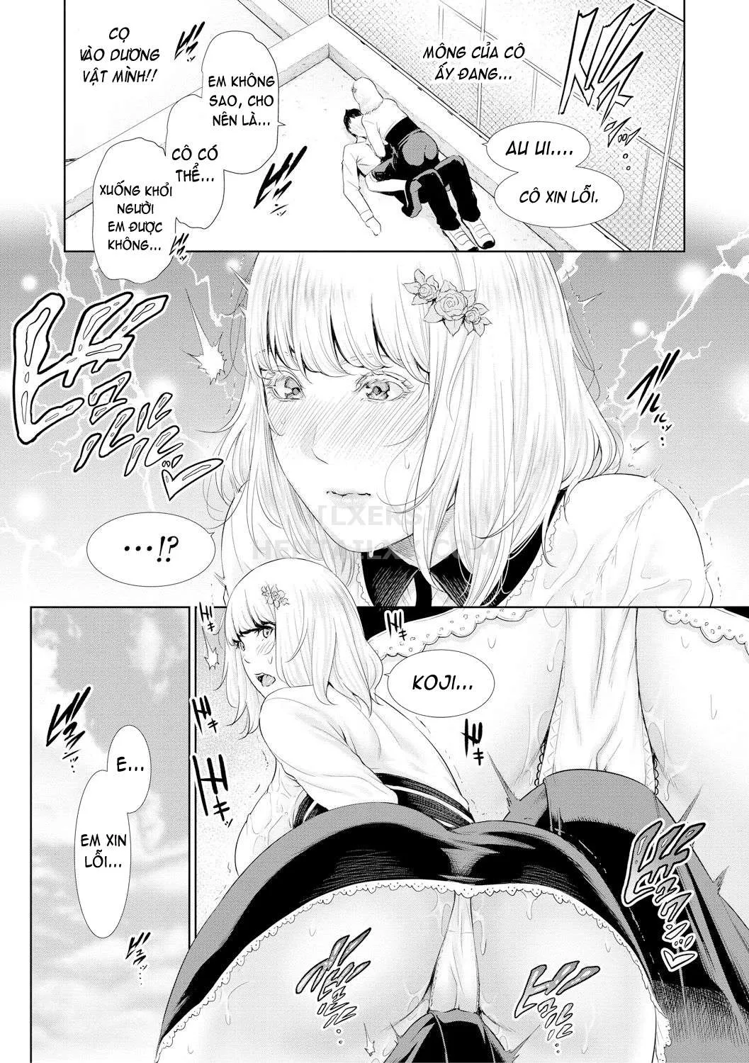 HentaiVN.net - Ảnh 11 - Sensei wa Seiyoku o Osaerarenai [Insatiably Lustful Teachers] - Chap 4 - Intercultural Communication