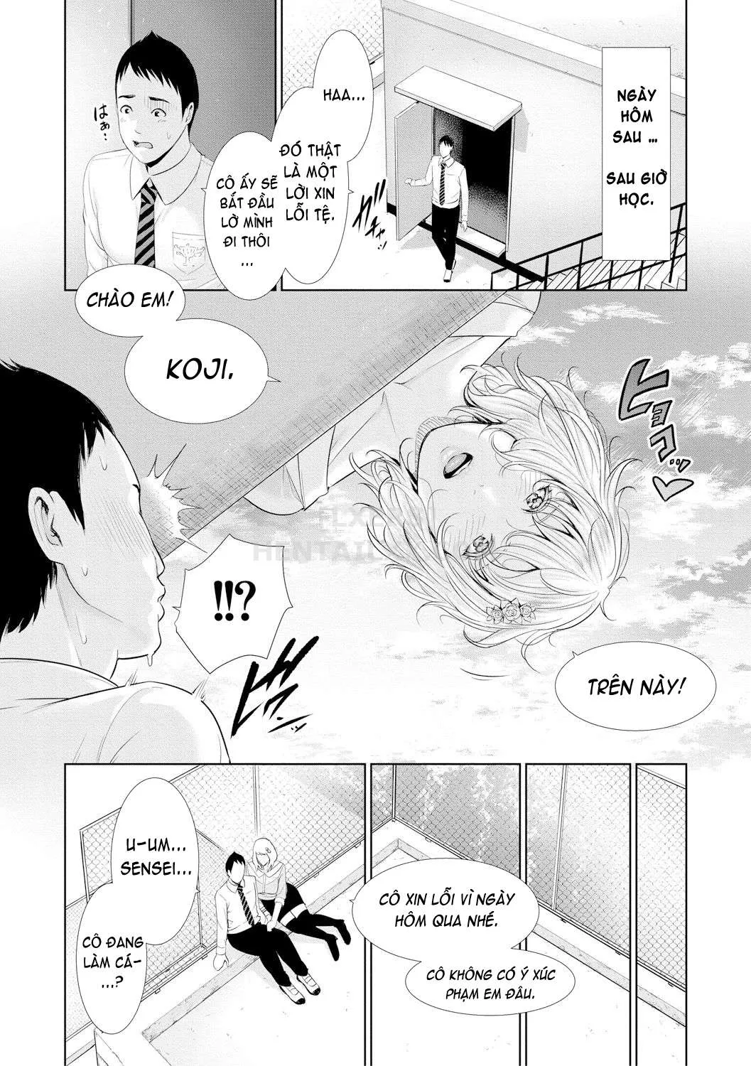 HentaiVN.net - Ảnh 12 - Sensei wa Seiyoku o Osaerarenai [Insatiably Lustful Teachers] - Chap 4 - Intercultural Communication