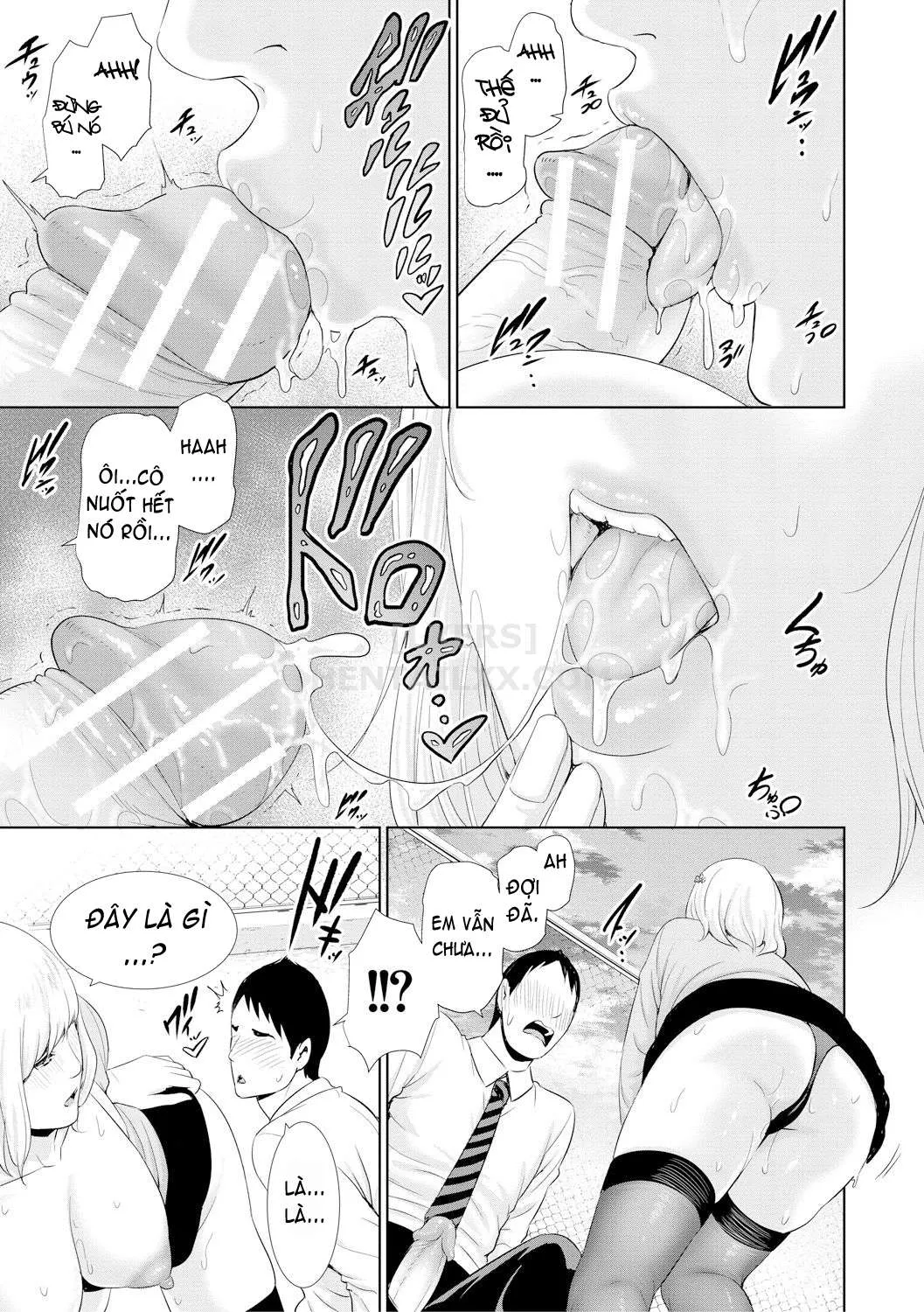 HentaiVN.net - Ảnh 23 - Sensei wa Seiyoku o Osaerarenai [Insatiably Lustful Teachers] - Chap 4 - Intercultural Communication